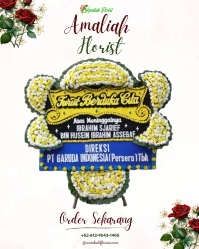 Papan Bunga Duka di Karangawen